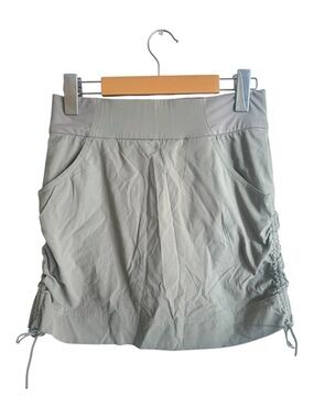 Columbia Omni-Shade Skort Built-In Shorts Lightweight Athletic Skirt Khaki Tan